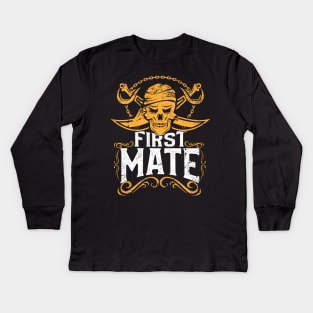 FIRST MATE First Mate Kids Long Sleeve T-Shirt